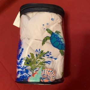 Vera Bradley ocean themed lotion bag